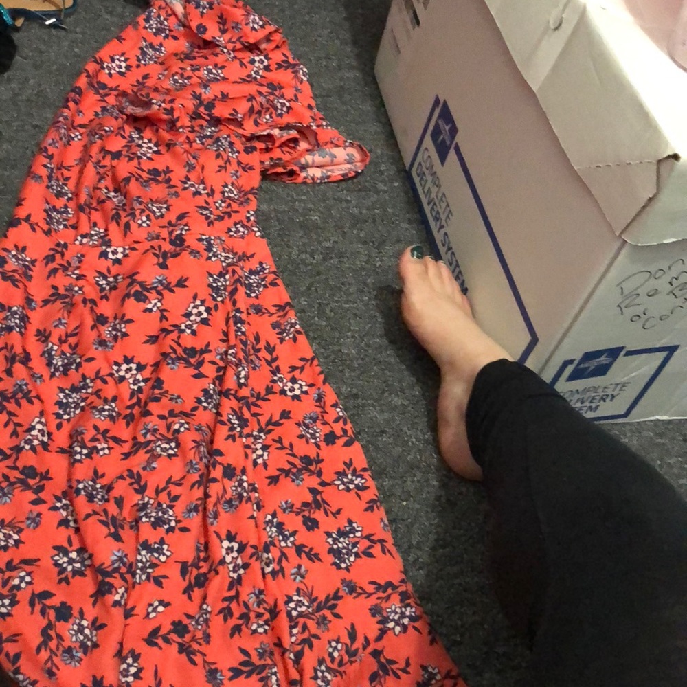 XL ruffles dress